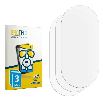 Vorderseite einer Produktverpackung mit dem Markenlogo BROTECT. Daneben ist der zugehörige Displayschutz.