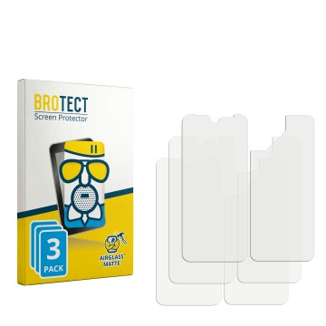 Vorderseite einer Produktverpackung mit dem Markenlogo BROTECT. Daneben ist der zugehörige Displayschutz.