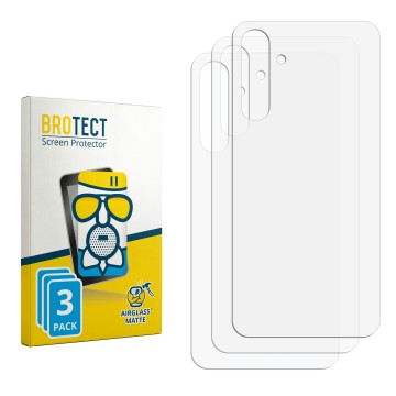 Vorderseite einer Produktverpackung mit dem Markenlogo BROTECT. Daneben ist der zugehörige Displayschutz.
