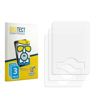 Face avant d’un emballage produit avec le logo de la marque BROTECT. À côté se trouve la protection d’écran correspondante.
