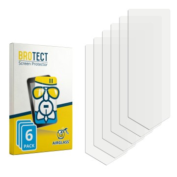 Front side of a product packaging with the brand logo BROTECT. Next to it is the corresponding screen protector.