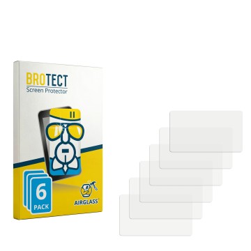 Front side of a product packaging with the brand logo BROTECT. Next to it is the corresponding screen protector.