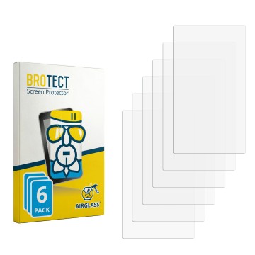 Front side of a product packaging with the brand logo BROTECT. Next to it is the corresponding screen protector.
