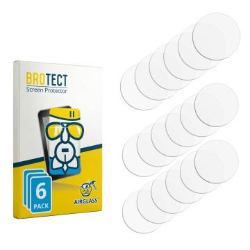 Vorderseite einer Produktverpackung mit dem Markenlogo BROTECT. Daneben ist der zugehörige Displayschutz.