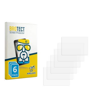 Face avant d’un emballage produit avec le logo de la marque BROTECT. À côté se trouve la protection d’écran correspondante.