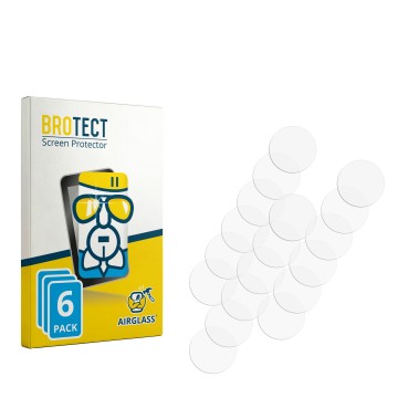 Vorderseite einer Produktverpackung mit dem Markenlogo BROTECT. Daneben ist der zugehörige Displayschutz.
