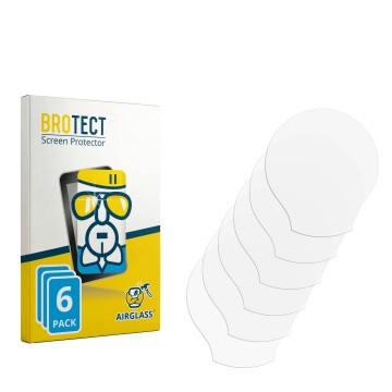 Vorderseite einer Produktverpackung mit dem Markenlogo BROTECT. Daneben ist der zugehörige Displayschutz.
