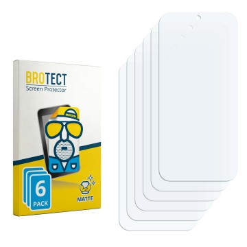 Vorderseite einer Produktverpackung mit dem Markenlogo BROTECT. Daneben ist der zugehörige Displayschutz.