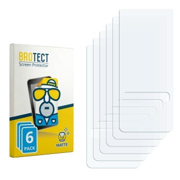 Vorderseite einer Produktverpackung mit dem Markenlogo BROTECT. Daneben ist der zugehörige Displayschutz.