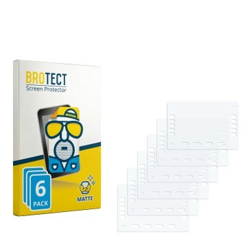 Vorderseite einer Produktverpackung mit dem Markenlogo BROTECT. Daneben ist der zugehörige Displayschutz.