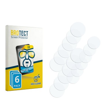 Parte frontale di una confezione del prodotto con il logo del marchio BROTECT. Accanto si trova la protezione per lo schermo c