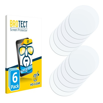 Front side of a product packaging with the brand logo BROTECT. Next to it is the corresponding screen protector.