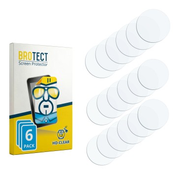 Vorderseite einer Produktverpackung mit dem Markenlogo BROTECT. Daneben ist der zugehörige Displayschutz.