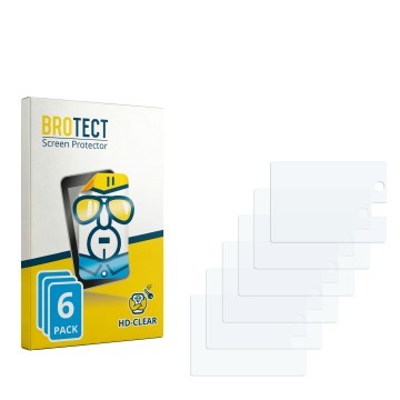 Face avant d’un emballage produit avec le logo de la marque BROTECT. À côté se trouve la protection d’écran correspondante.
