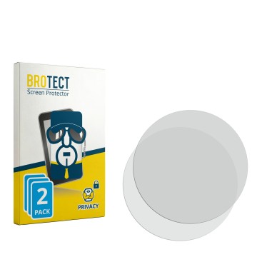 Parte frontal de un envase de producto con el logotipo de la marca BROTECT. Al lado está el protector de pantalla correspondie