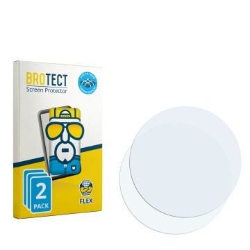 Parte frontale di una confezione del prodotto con il logo del marchio BROTECT. Accanto si trova la protezione per lo schermo c