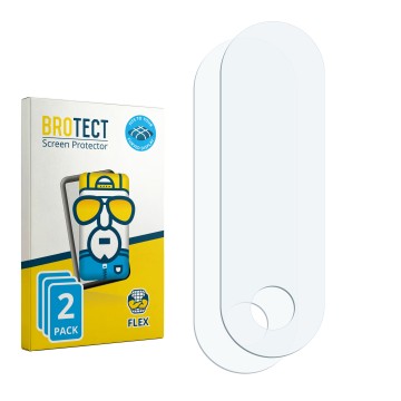Vorderseite einer Produktverpackung mit dem Markenlogo BROTECT. Daneben ist der zugehörige Displayschutz.