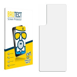 Front side of a product packaging with the brand logo BROTECT. Next to it is the corresponding screen protector.
