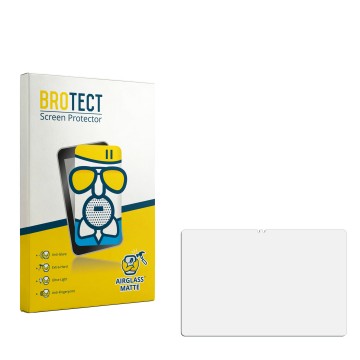 Vorderseite einer Produktverpackung mit dem Markenlogo BROTECT. Daneben ist der zugehörige Displayschutz.