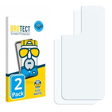 Front side of a product packaging with the brand logo BROTECT. Next to it is the corresponding screen protector.