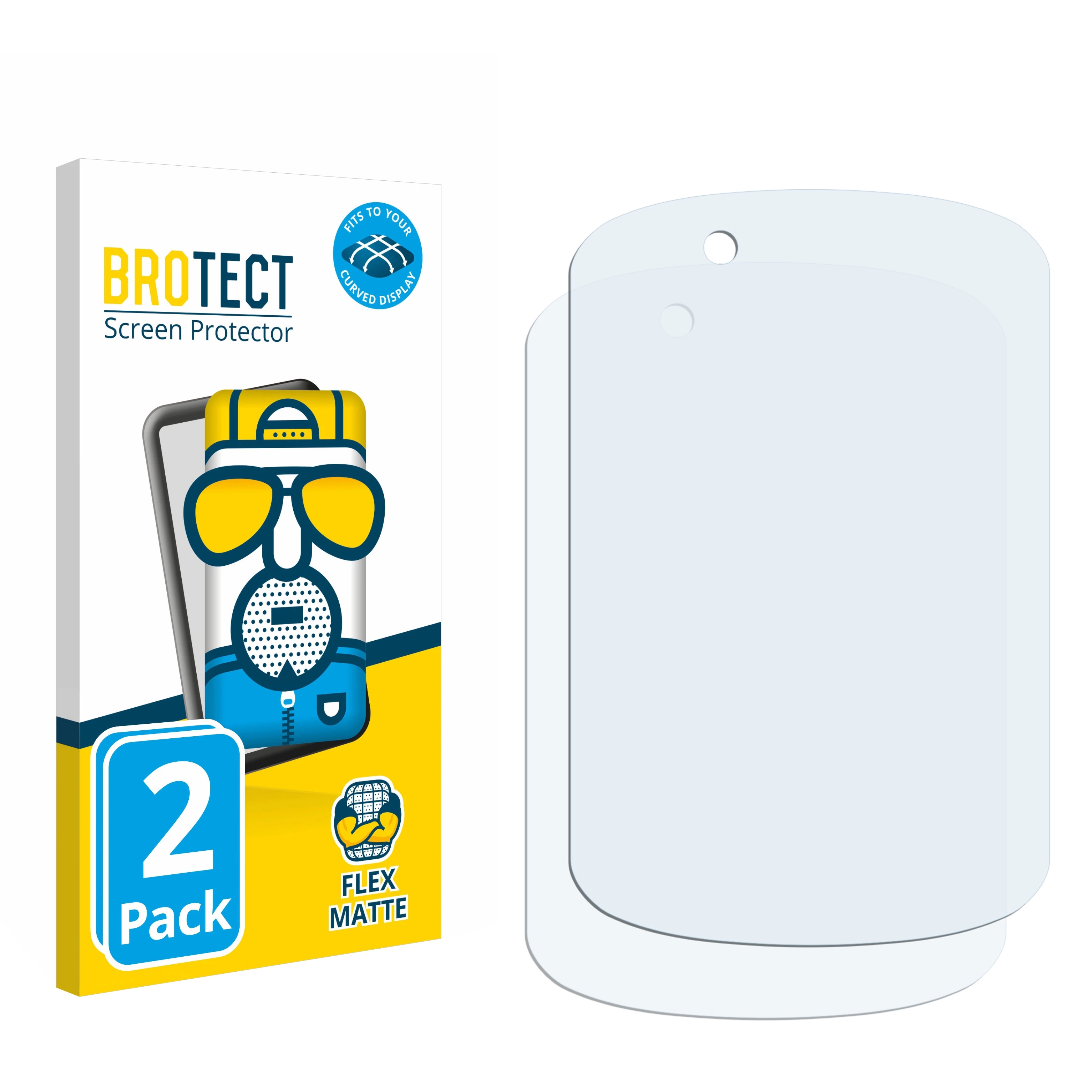 2x Anti-Reflets Protection Ecran pour Garmin Edge 530 Film Protecteur Mat