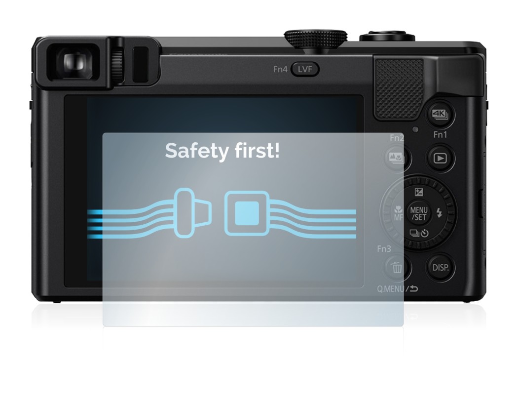 Image of the device Panasonic Lumix DMC-TZ81 with a wide variety of screen protectors.