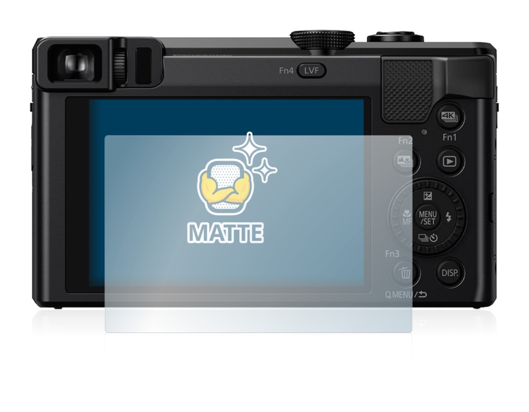 Image of the device Panasonic Lumix DMC-TZ81 with a wide variety of screen protectors.