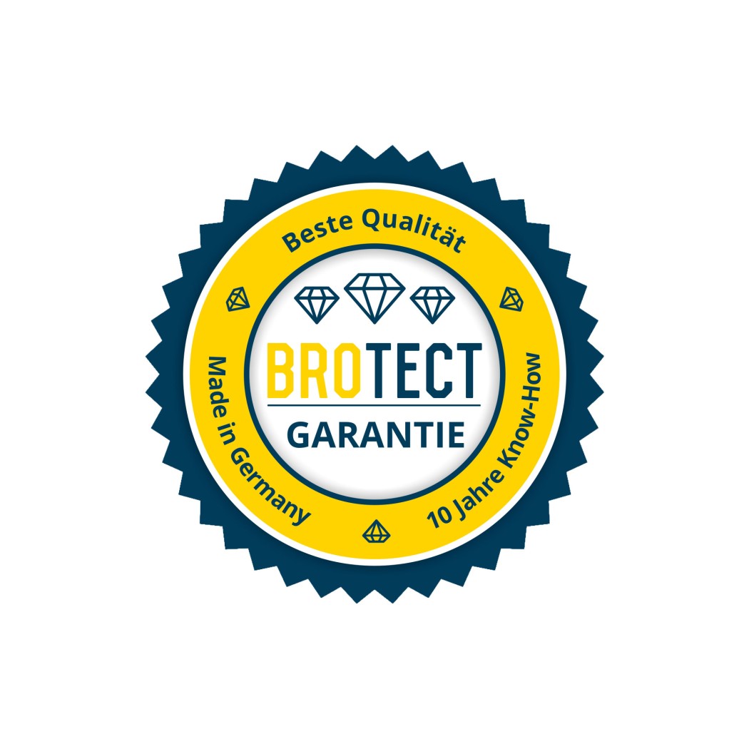 Qualitätssiegel der Marke BROTECT.