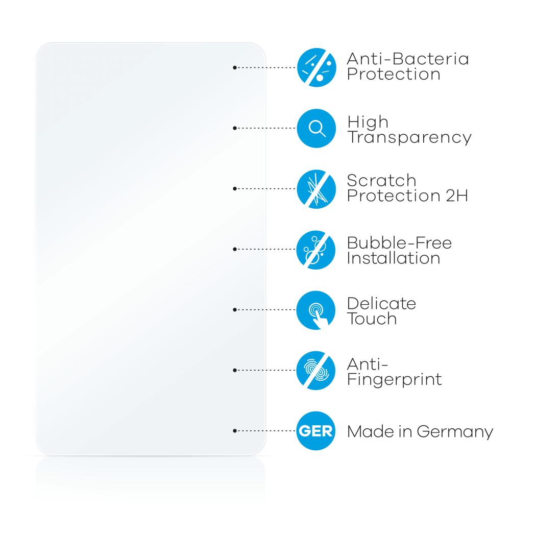 Ilustración de varias propiedades del material