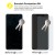 2 devices – one with upscreen, one without. Each is shown with 2 keys. The device without upscreen is heavily scratched, the o