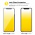 Two devices compared – on the left with strong screen reflections, on the right anti-glare thanks to upscreen protective film.