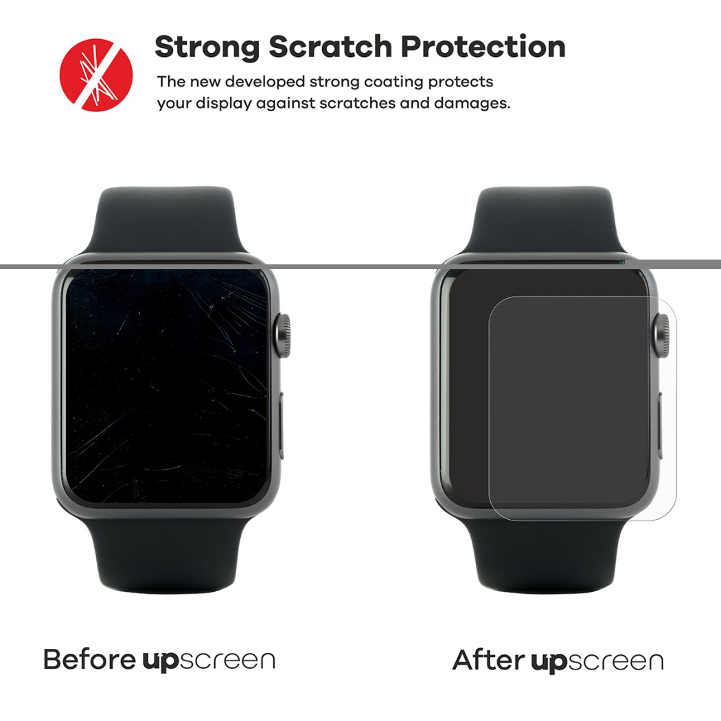 upscreen Scratch Shield Clear Premium Screen Protector for Casio G