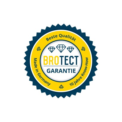 Qualitätssiegel der Marke BROTECT.