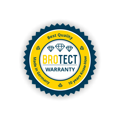 Quality seal of the brand BROTECT.