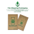 Information about the shipping bag, which is made from FSC-certified, recycled kraft paper. The packaging is also shown.