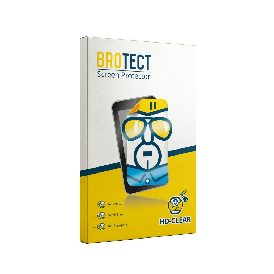 Front side of a product packaging with the brand logo BROTECT
