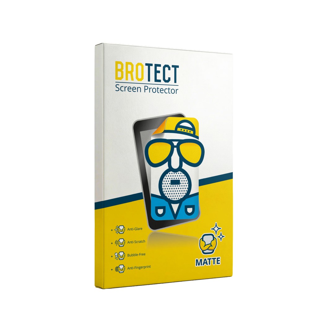 Front side of a product packaging with the brand logo BROTECT