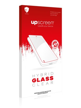 Front side of a product packaging with the brand logo upscreen