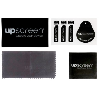 Components of the accessory set including cleaning and microfiber cloth.
