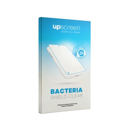 Face avant d’un emballage produit avec le logo de la marque upscreen