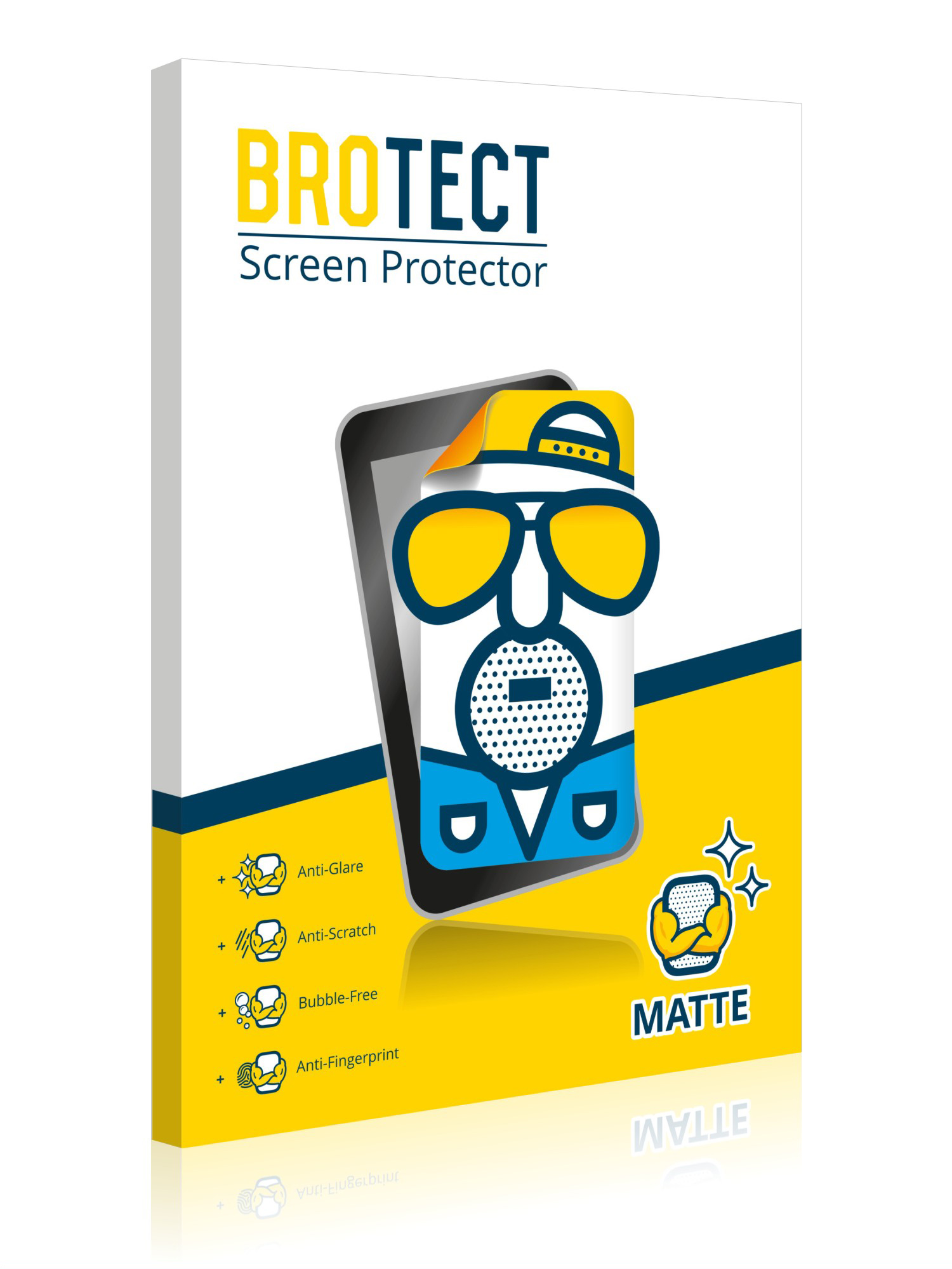 brotect 2-Pack Screen Protector Anti-Glare compatible with Porsche 718 Cayman 2010-2018 PCM 4.0 Screen Protector Matte Anti-Fingerprint Protection