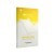 Front side of a product packaging with the brand logo upscreen