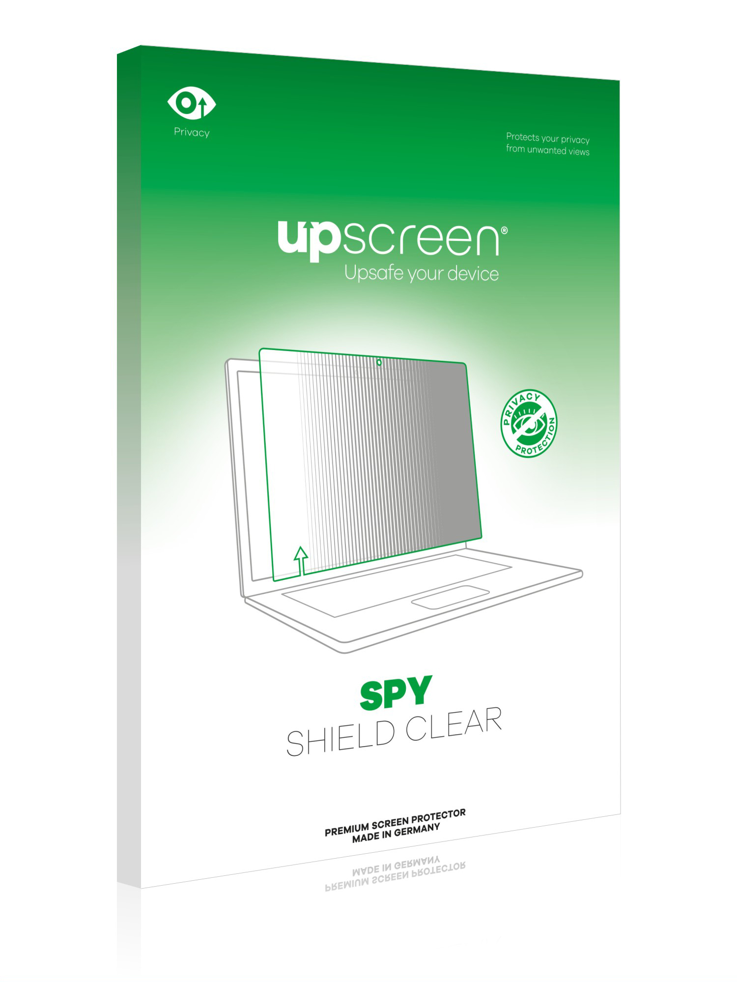 upscreen Scratch Shield Screen Protector compatible with HP Envy x360 15-cp0598sa HD-Clear Anti-Fingerprint