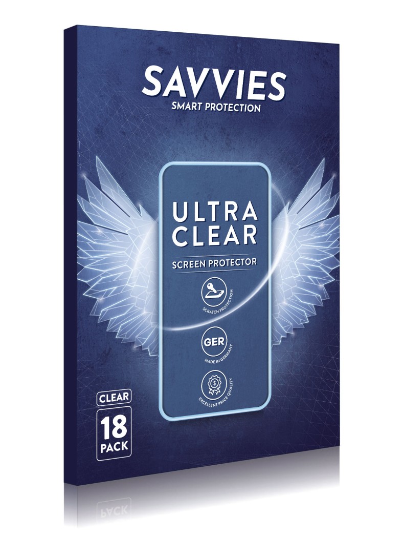 18x Savvies SU75 Screen Protector for iCarsoft CR Max BT (2024)