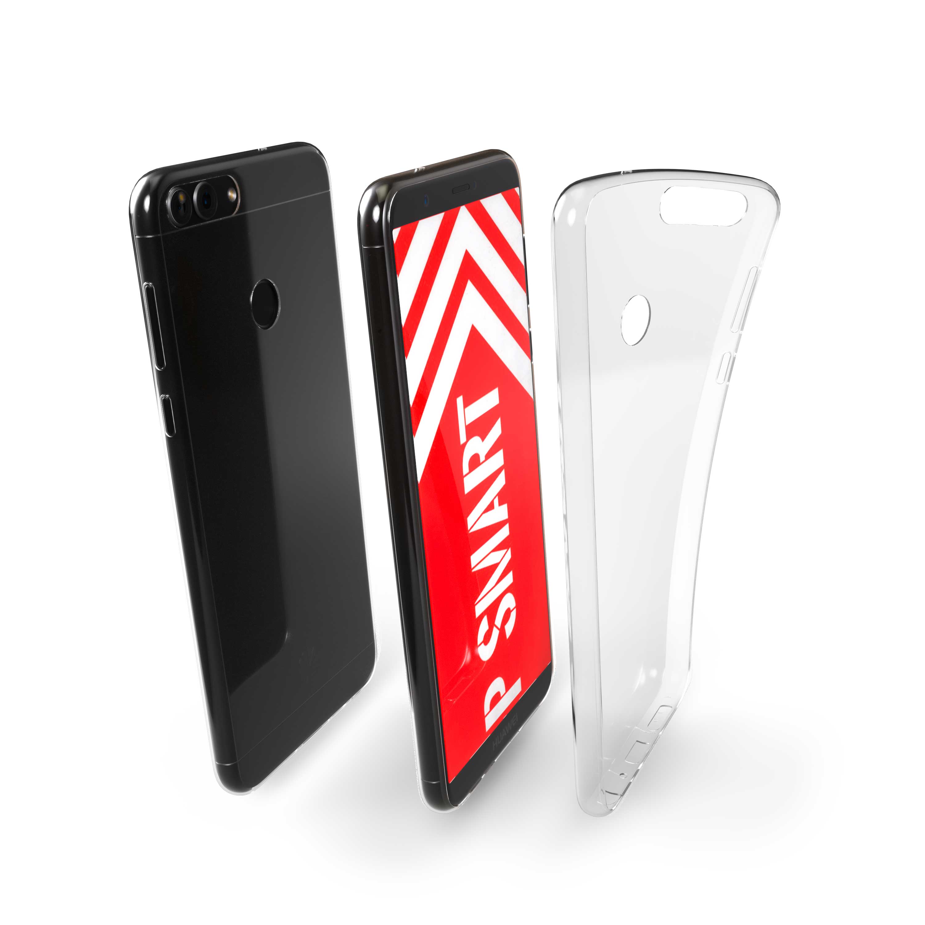 Čiré silikonové pouzdro pro Huawei P smart 2018