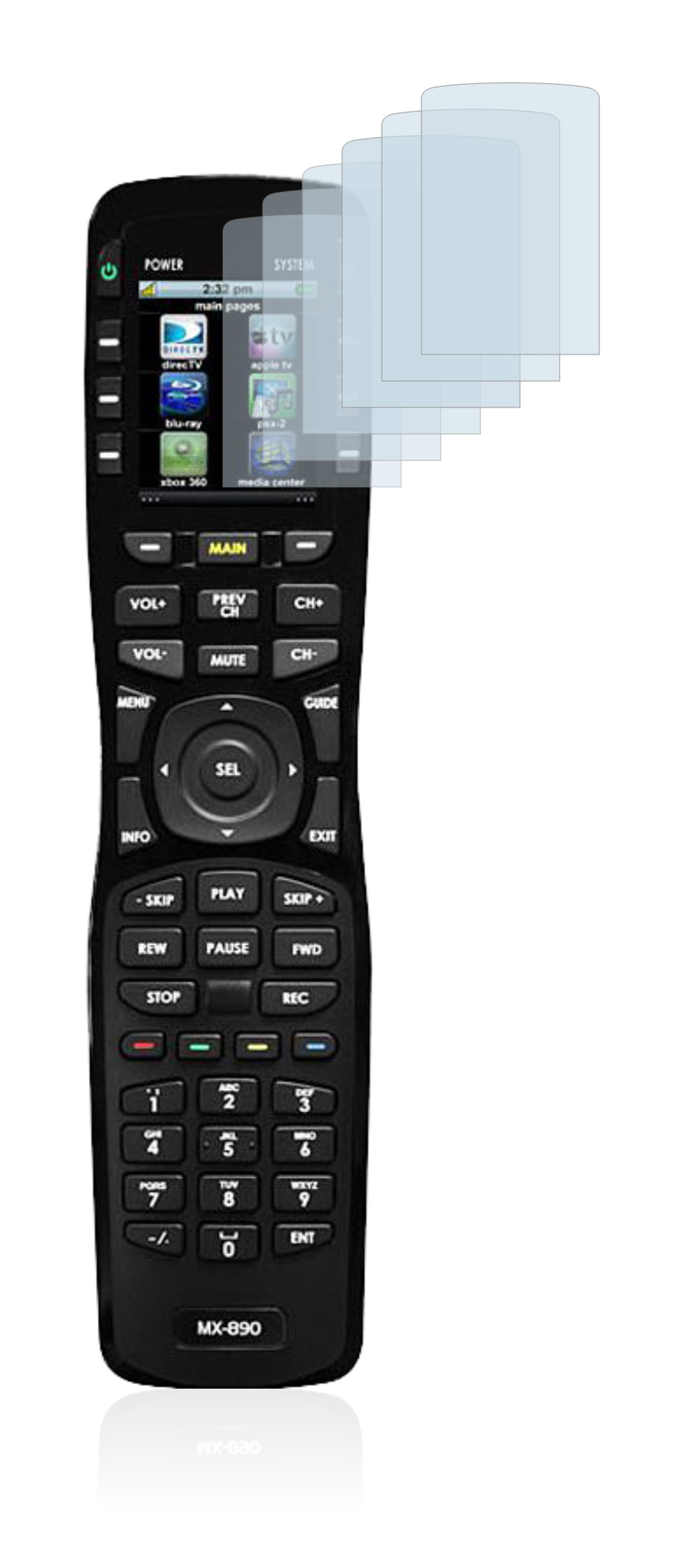 urc remote mx890