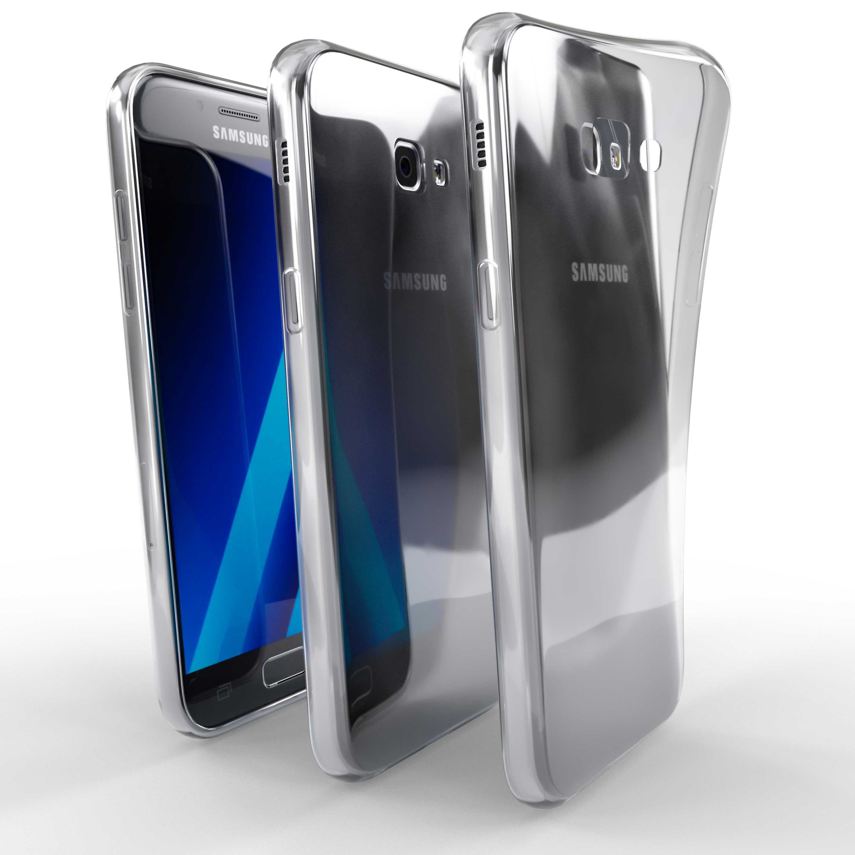 Čiré silikonové pouzdro pro Samsung Galaxy A7 (2017)