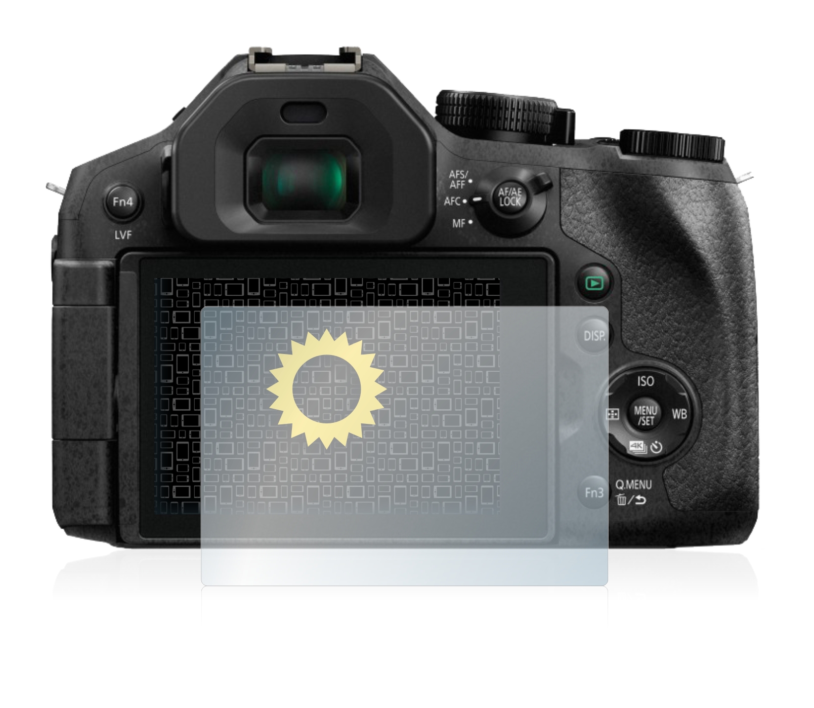 upscreen Scratch Protector Pantalla para Panasonic Lumix DMC-FZ300 Película