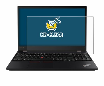 Immagine del dispositivo Lenovo ThinkPad P14s con un'ampia varietà di protezioni per lo schermo.