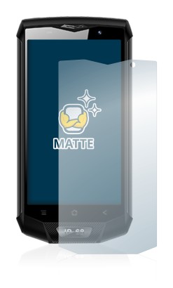 Immagine del dispositivo Blackview BV8000 Pro con un'ampia varietà di protezioni per lo schermo.